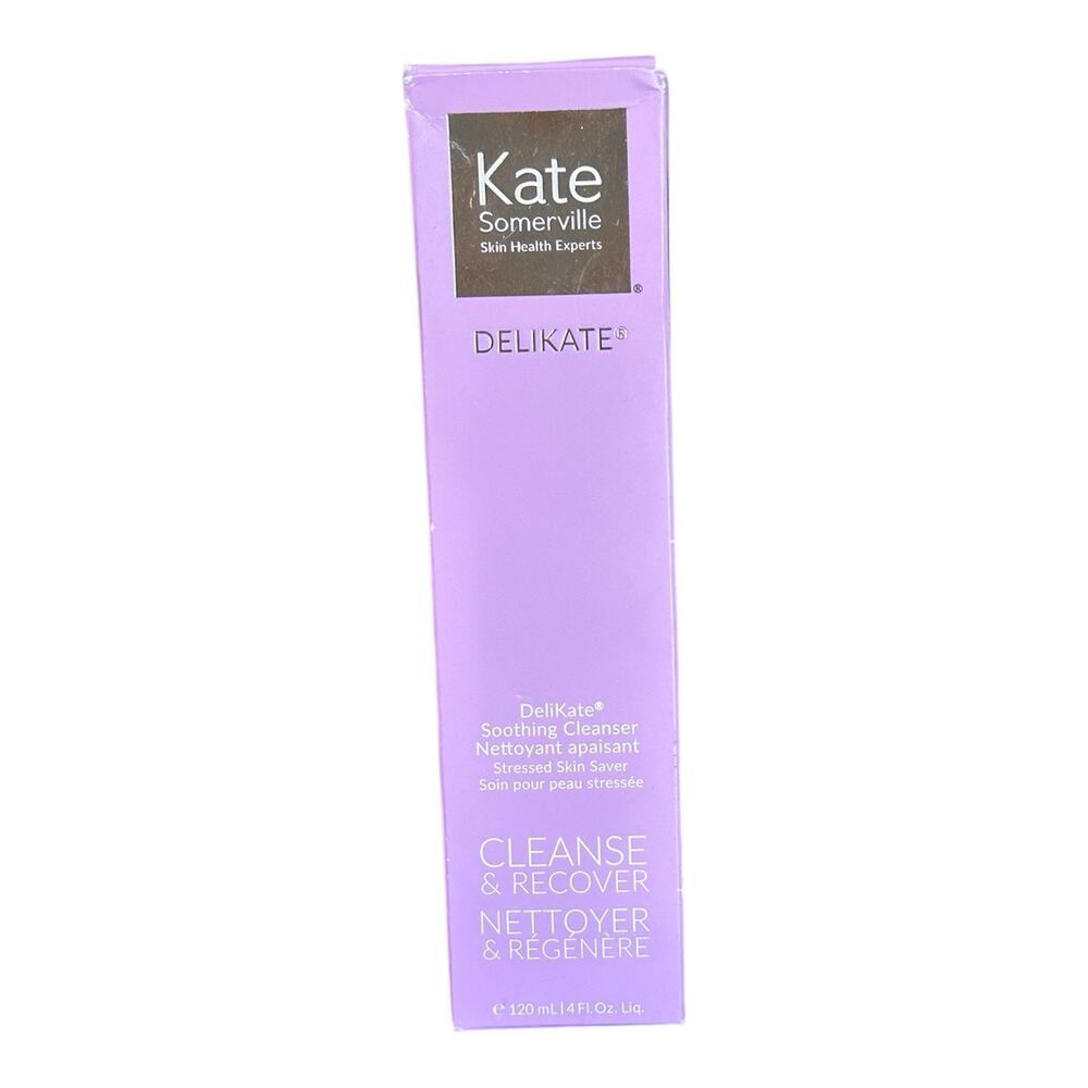 New Kate Somerville Delikate Soothing Cleanser cleanse & Recover 4 FL OZ